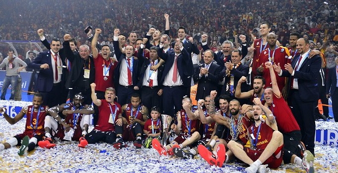 ULEB Avrupa Kupası kazanan Galatasaray başarılarına bir yenisini daha ekledi