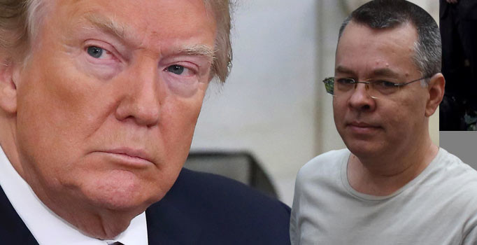 Son dakika! Trump'tan tahliye sonrası Brunson tweeti