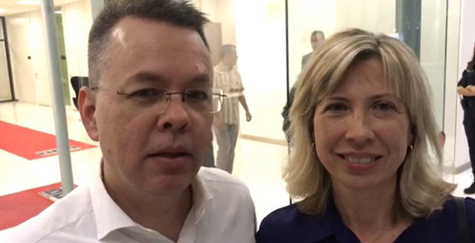 Rahip Brunson bu sözlerle veda etti: Türkiye’yi seviyorum, hep sevdim