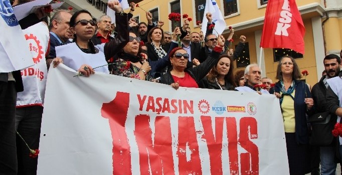 Sendikalardan Taksim’de 1 Mayıs Açıklaması