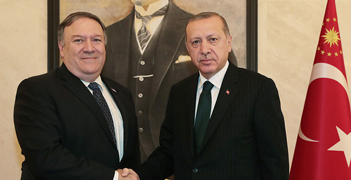 Son dakika! Erdoğan- Pompeo görüşmesi sona erdi