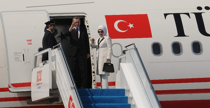 Cumhurbaşkanı Erdoğan Moldova’ya gitti