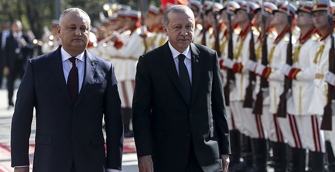 Cumhurbaşkanı Erdoğan Moldova’da