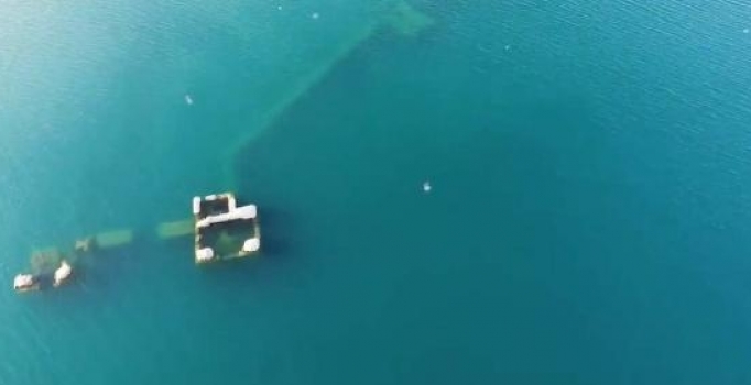 'Batık Şehir' ortaya çıktı...Görenler hayran kalıyor