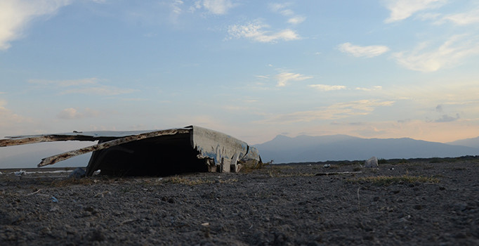 Eber Gölü tamamen kurudu