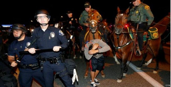 Donal Trump taraftarları ve karşıtları çatıştı