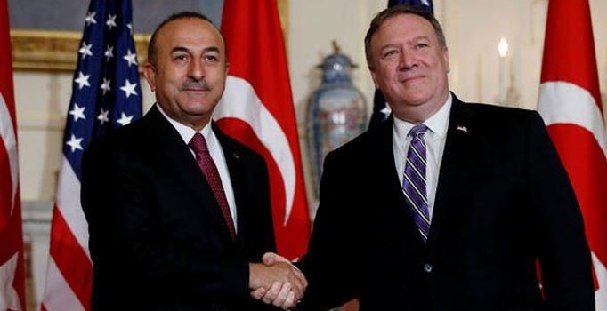 Çavuşoğlu ABD'li mevkidaşı Pompeo ile görüştü