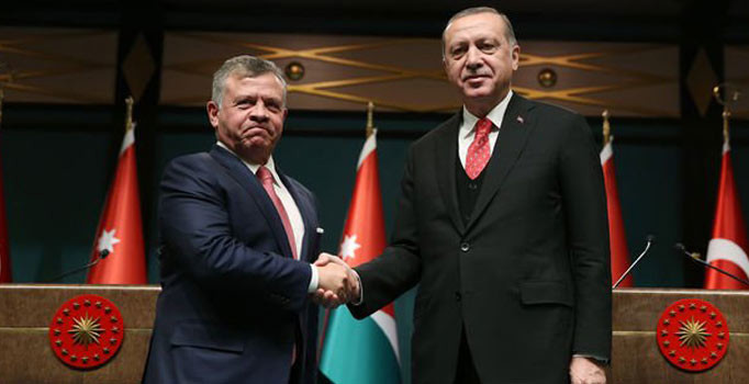 Son dakika! Erdoğan, Ürdün Kralı 2. Abdullah ile görüştü
