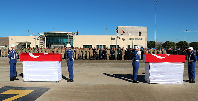 Tunceli son dakika: 2 şehide Elazığ’da tören