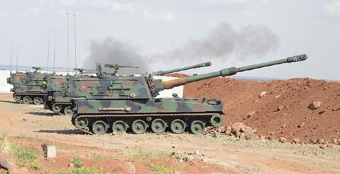 Teröristlerin sınır ötesinden taciz ateşlerine anında karşılık