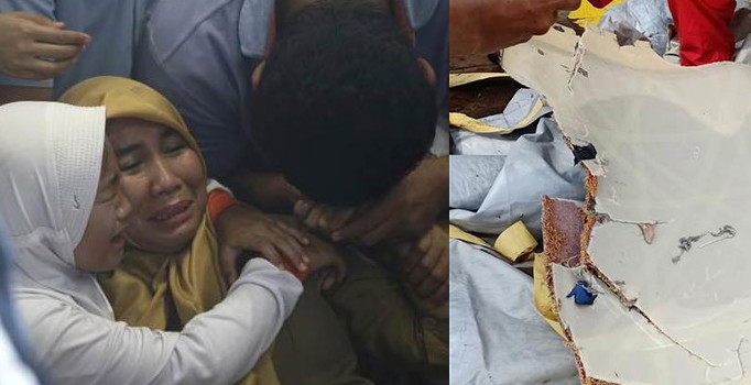 Endonezya'da Boeing tipi yolcu uçağı denize düştü