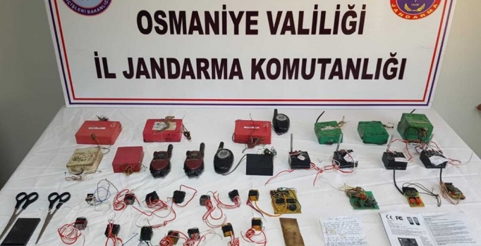 Amanos Dağı'nda PKK malzemeleri ele geçirildi