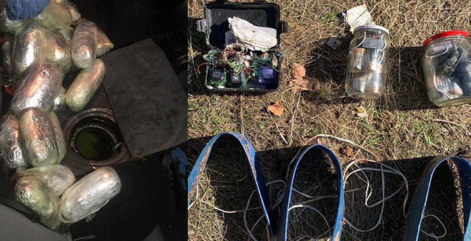 Son dakika! Patlayıcı yüklü araç ve 3 terörist yakalandı