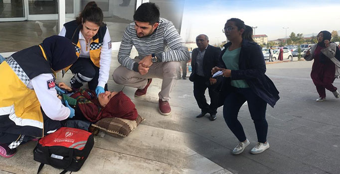 Geç kalan adaylar sınava alınmadı