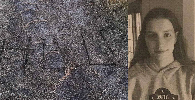 Gördükleri işaretle kayıp kadını kurtardılar