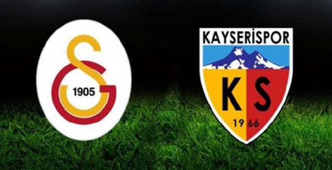 Galatasaray ile Kayserispor 46. randevuda