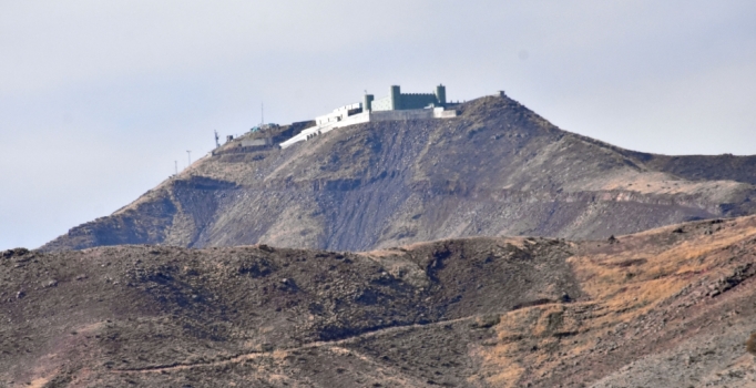 4 askerin şehit olduğu Süngü Tepe'deki yangın söndürüldü