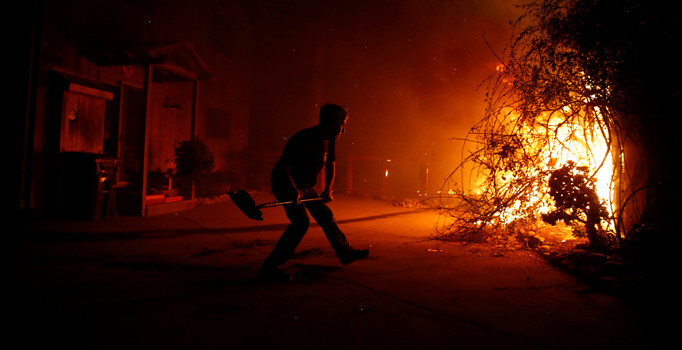 California'daki yangında ölü sayısı 50'ye yükseldi