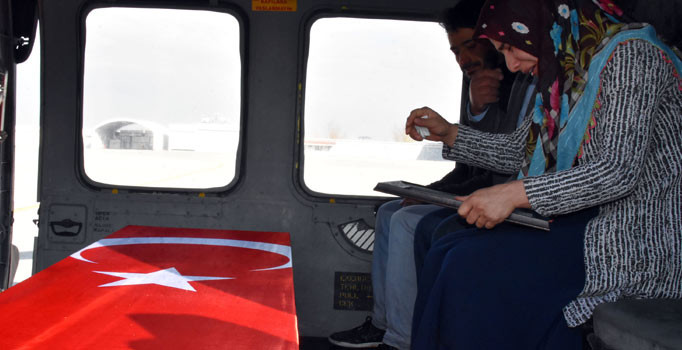 Hakkari şehitlerinden üçü son yolculuğuna uğurlandı