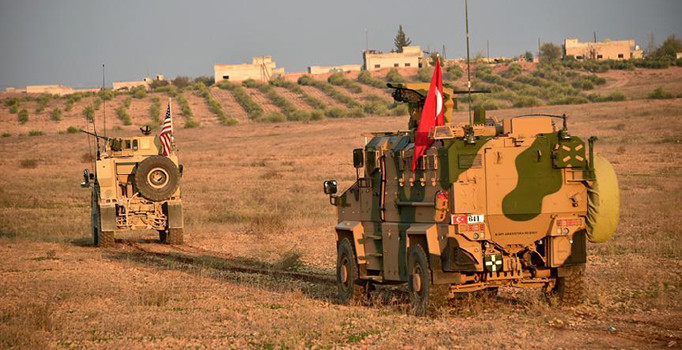 TSK ve ABD Münbiç'te üçüncü ortak devriye faaliyetine başladı