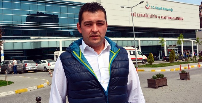 Elazığsporlu Tom'un tekmesini yiyen güvenlik amiri Aydın Ekmekçi: Oğluma kepaze oldum