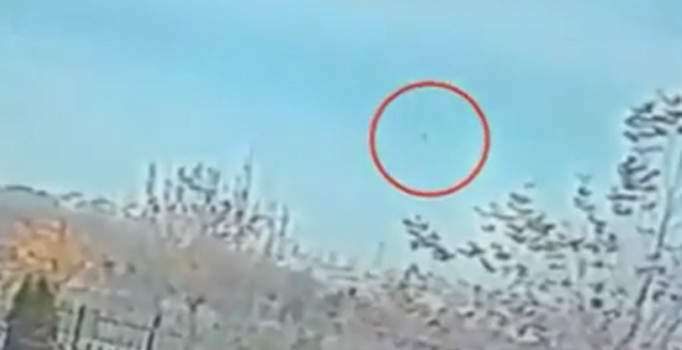 Sancaktepe'deki 4 askerin şehit olduğu helikopterin düşme anı