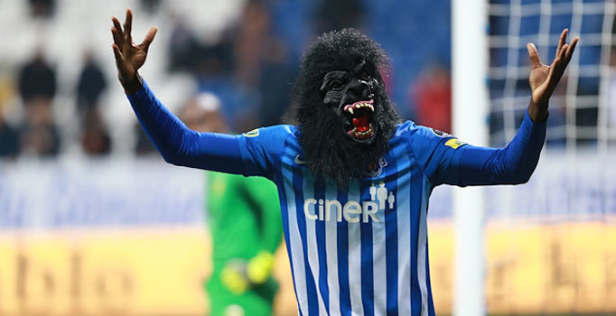 Diagne'den maskeli gol sevinci