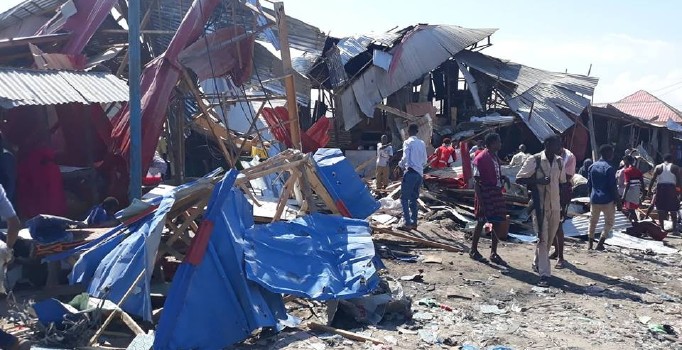 Somali’de pazar yerinde patlama: 8 ölü