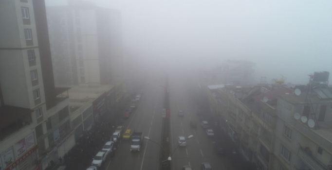 Gaziantep'te uçak seferlerine sis engeli