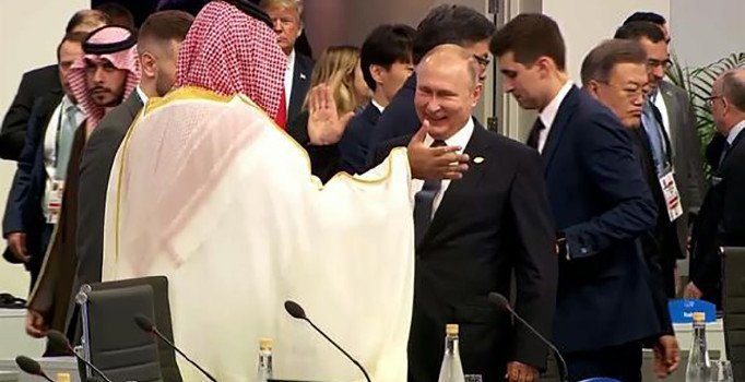 Putin'le Prens Selman görüştü