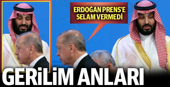 Erdoğan G-20'de Prens Selman'a selam bile vermedi