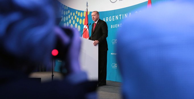 Erdoğan G20'de 8 devlet ve hükümet başkanı ile görüştü