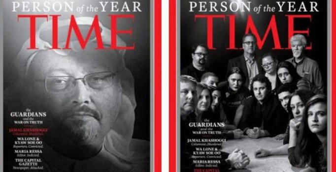 TIME Cemal Kaşıkçı'yı yılın kişisi seçti