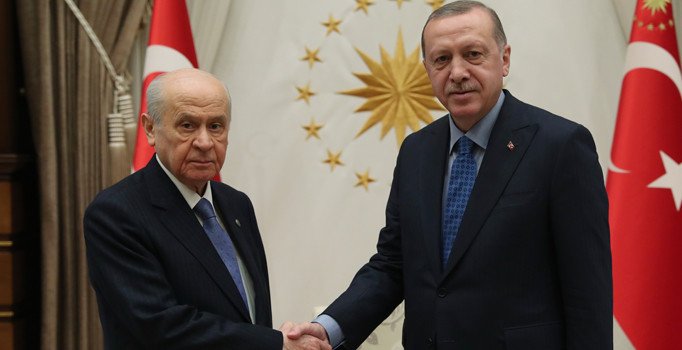 Son dakika! Erdoğan ile Bahçeli bir araya geldi