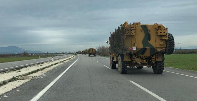 TSK'dan sınıra askeri sevkiyat