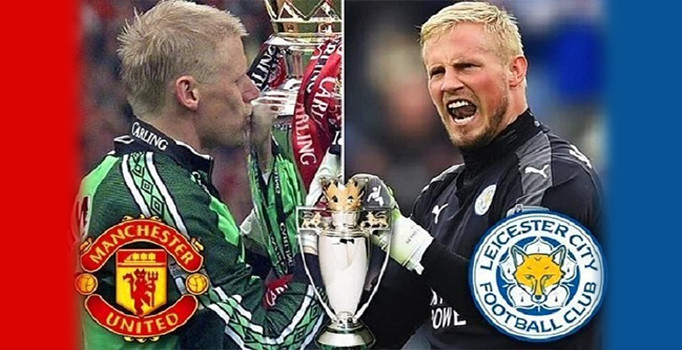 Leicester City kalecisi, babası Schmeichel ile aynı kaderi paylaştı