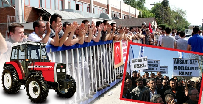 Otomotiv eylemleri Uzel Traktör iflasını hatırlatıyor