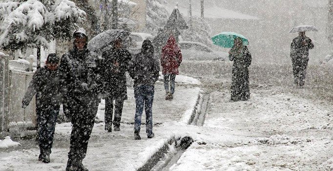 Çarşamba günü kar geliyor