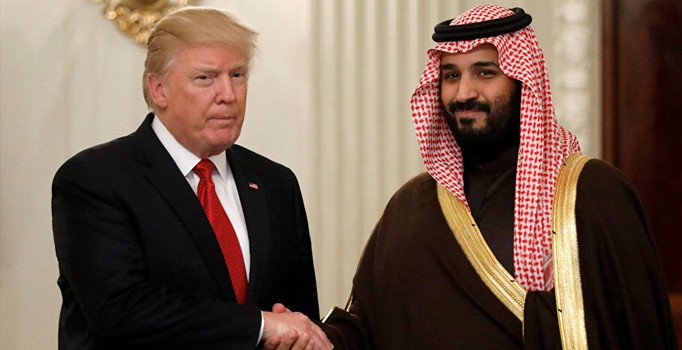 Trump'tan Suudi Arabistan'a Suriye teşekkürü