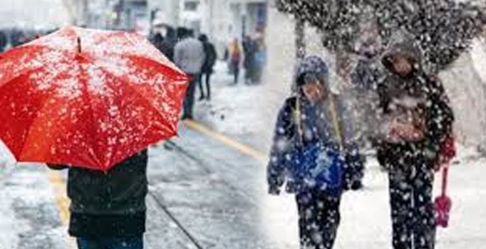 Çorum'da okullara kar tatili