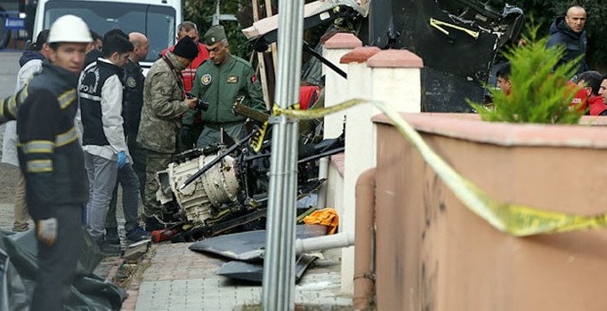 Sancaktepe'deki helikopter kazasında yaralanan asker şehit oldu