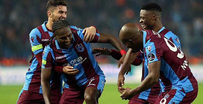 Trabzonspor'dan ilk yarıda 41 gol