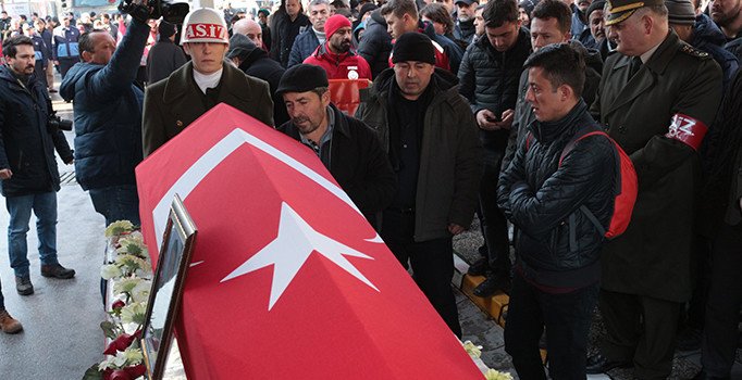 Sancaktepe şehidi son yolculuğuna uğurlandı