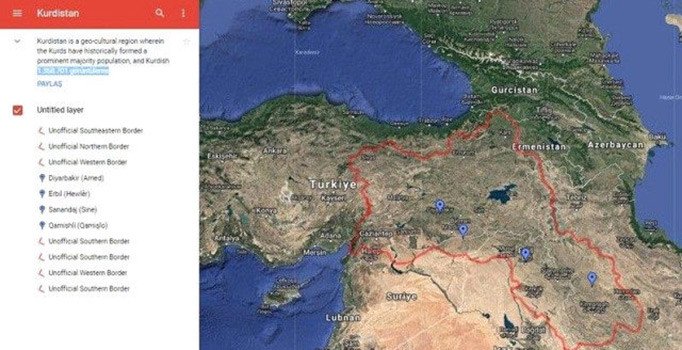 Google skandal haritayı kaldırdı