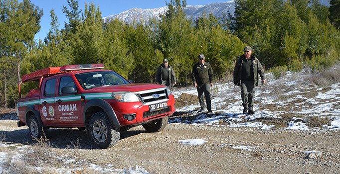 Ormanlarda 'yılbaşı nöbeti' başladı