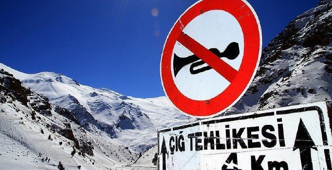 Meteoroloji'den 4 il için çığ, buzlanma ve don uyarısı