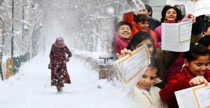 Son dakika haber: Çanakkale’de okullara kar tatili