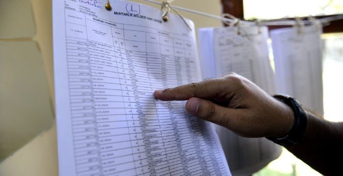Seçmen listeleri askıya çıktı