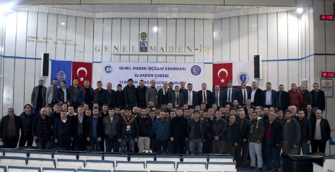 Karataş, Karadon Şube Başkanlığına yeniden seçildi