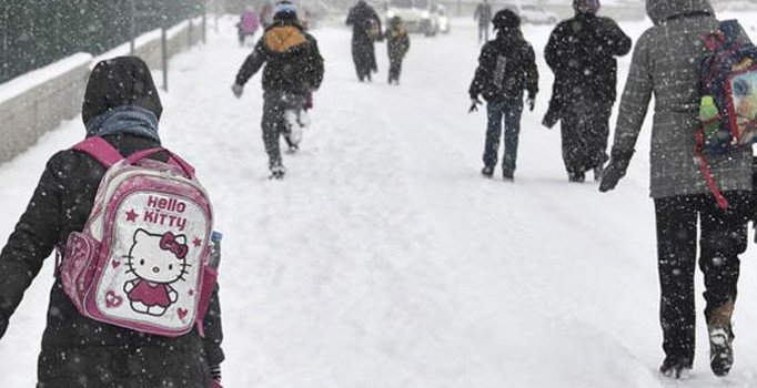 Son dakika! Nevşehir'de 
okullar tatil edildi